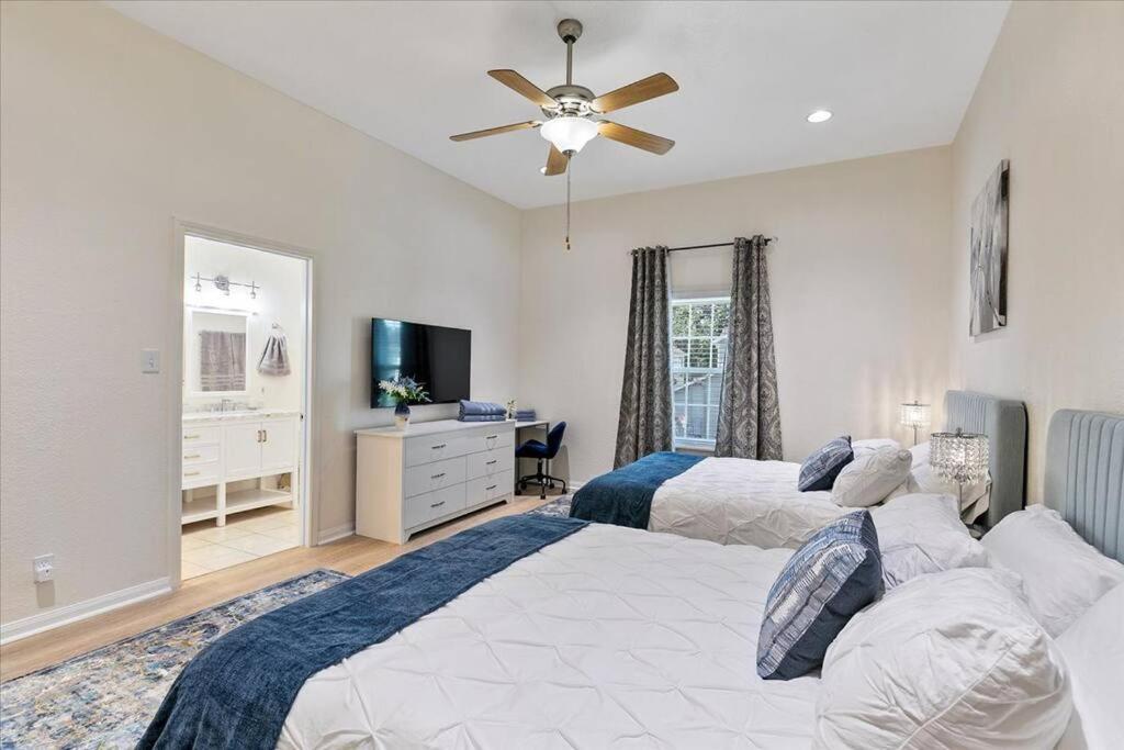 Lucky House - Tranquility In The Middle Of Houston - Tv In Every Room - 300 M2 מראה חיצוני תמונה